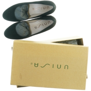 Unisa sorte ruskindspumps fra Unisa (str. 38)