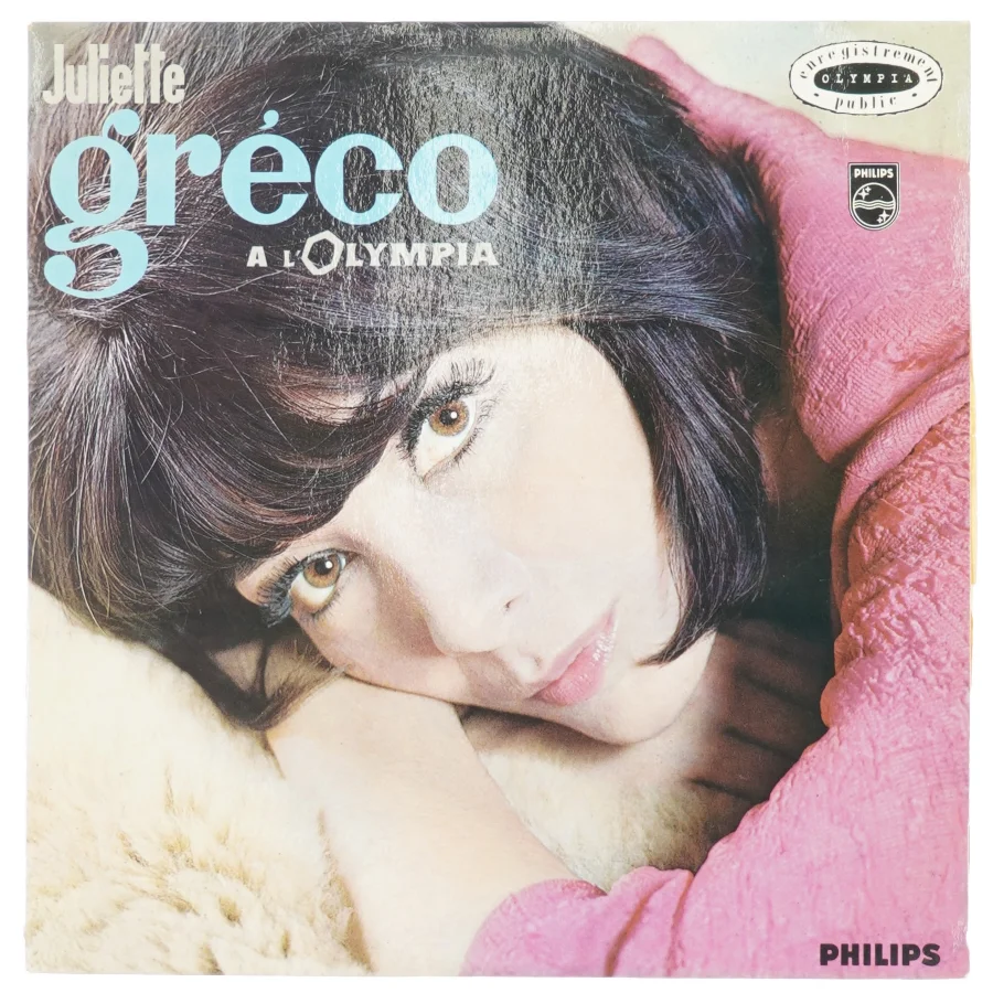 Juliette Gréco vinylplade fra Philips