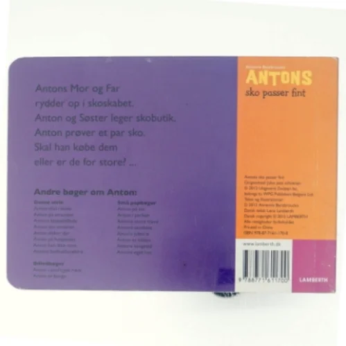 Antons sko passer fint af Annemie Berebrouckx (Bog)