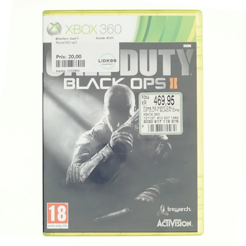 call of duty fra X Box