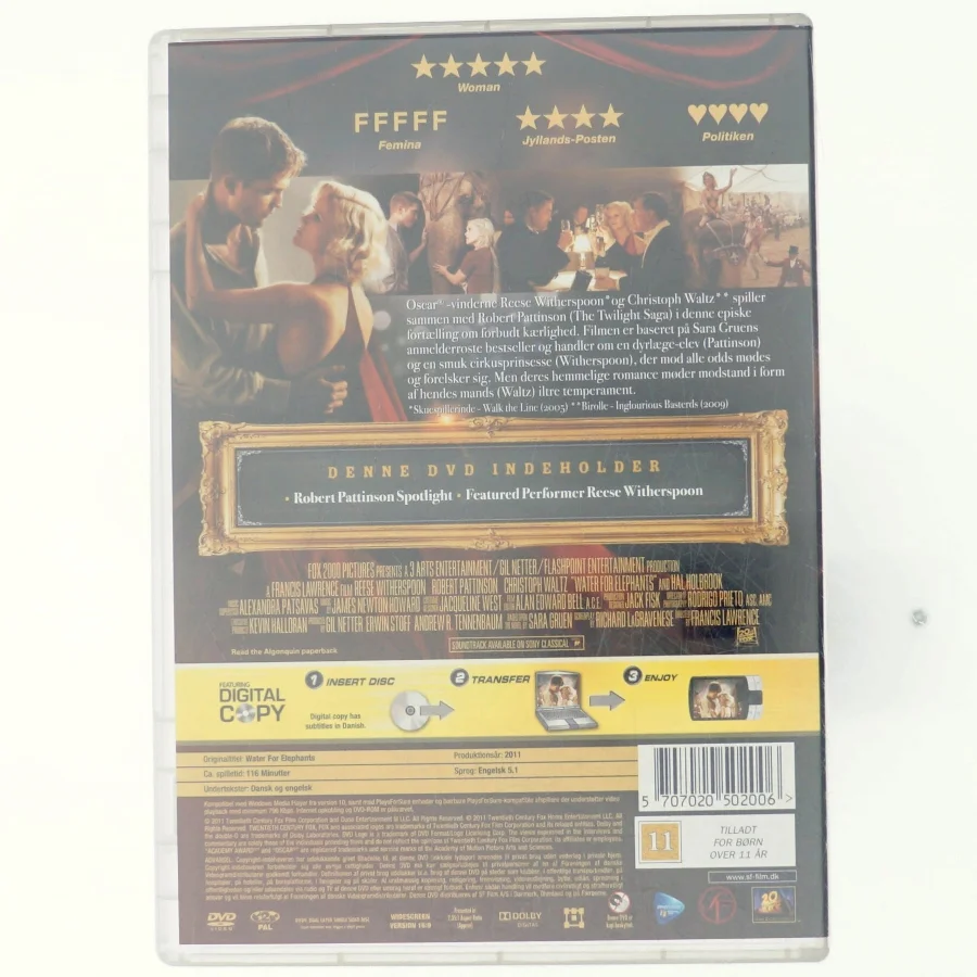 WATER FOR ELEPHANTS