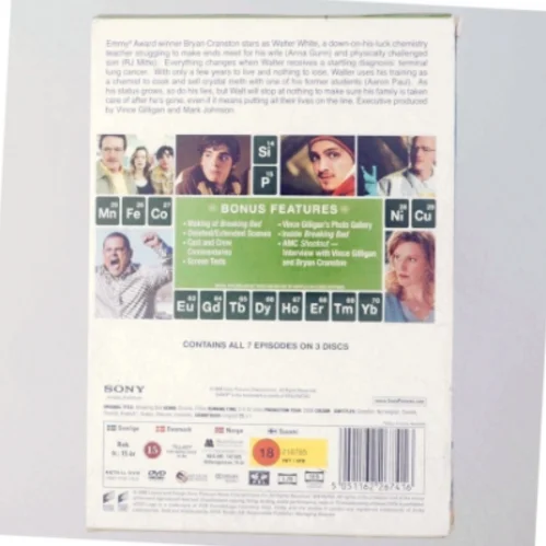 Breaking Bad: Den komplette første sæson (DVD)
