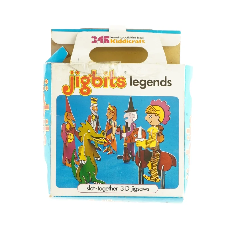 Slot-together 3D jigsaws af Jigbits legends 