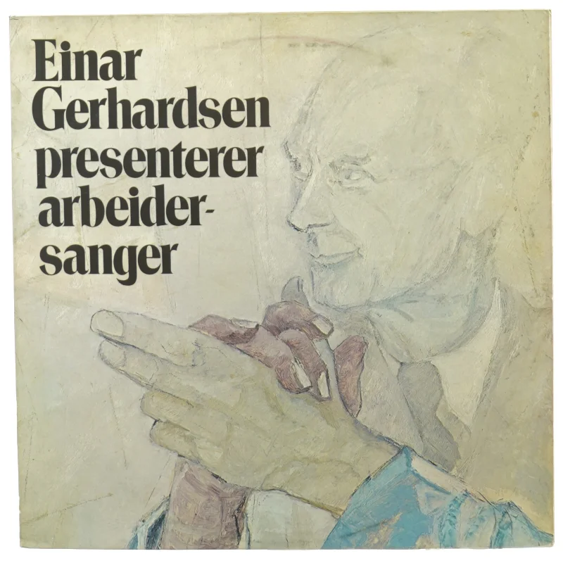 Einar Gerhardsen Vinylplade fra Nor-Disc