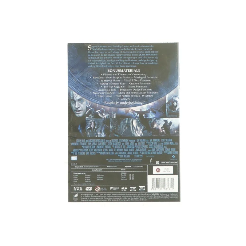 Underworld evolution (DVD)