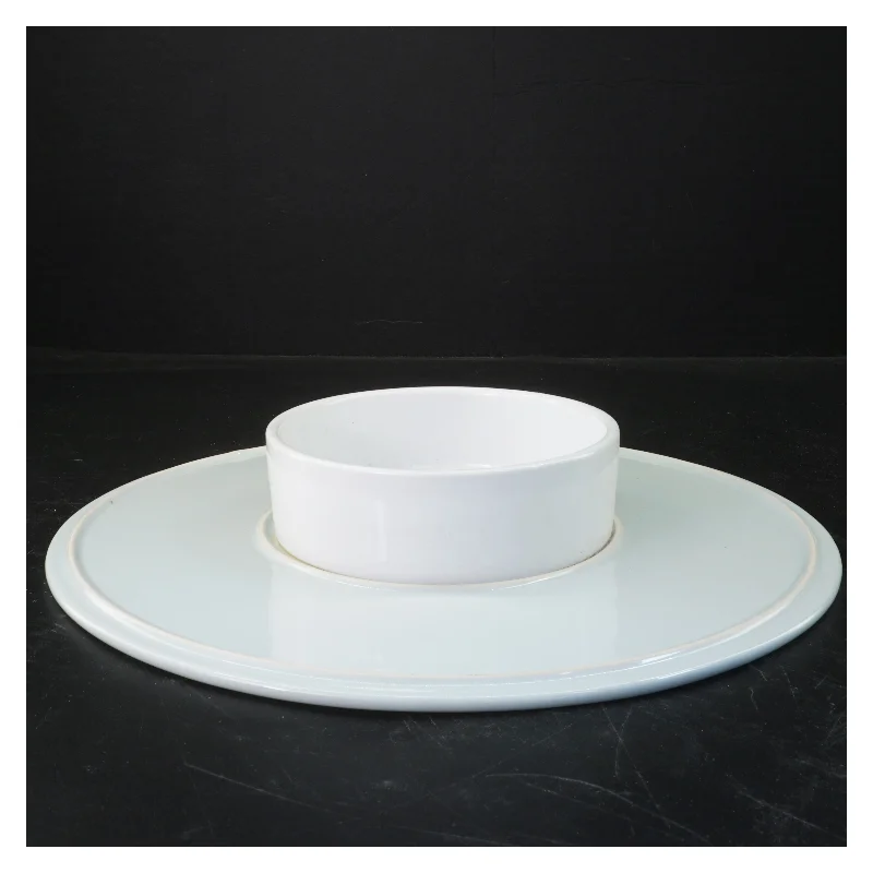 Rund serveringsbakke fra Stelton (str. Ø 32 cm)