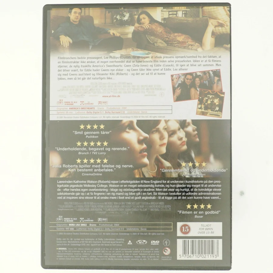 Mona Lisa Smile & America´s Sweethearts