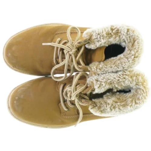 Brune vinterstøvler med foer (str. 37)