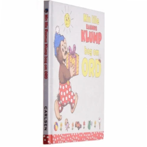 Min lille Rasmus Klump bog om ord af Gitte Ladefoged (Bog)