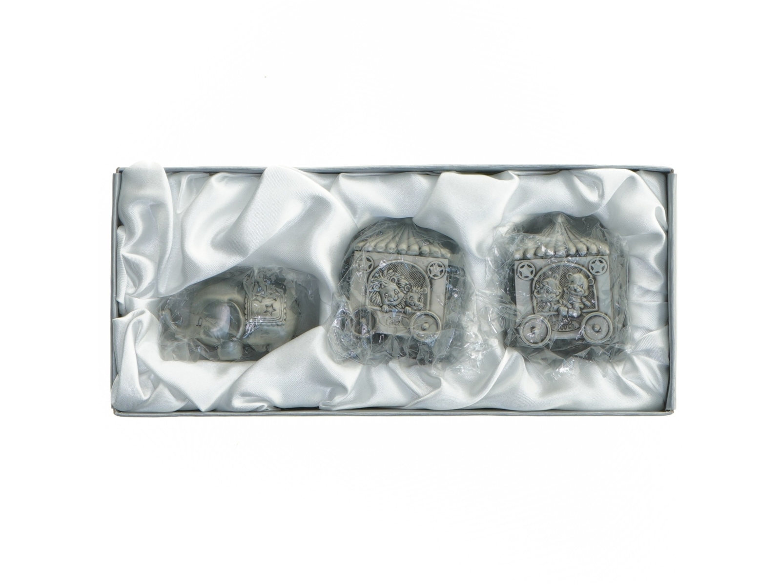 Dekorative figurer i gaveæske (str. 5 cm)