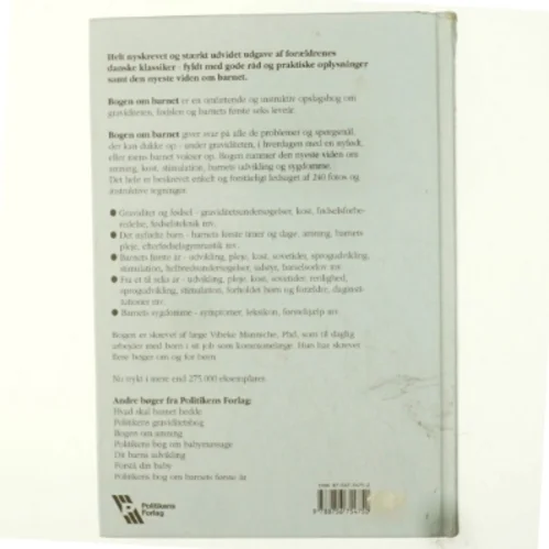 Bogen om barnet af Vibeke Manniche (Bog)