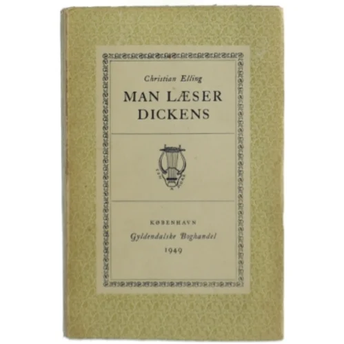 Man læser Dickens af Christian Elling (Bog)