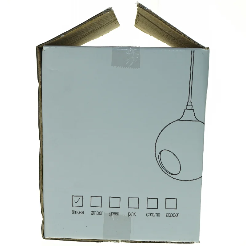 Ballroom pendel, røgfarvet fra Design By Us (str. Ø21 cm)