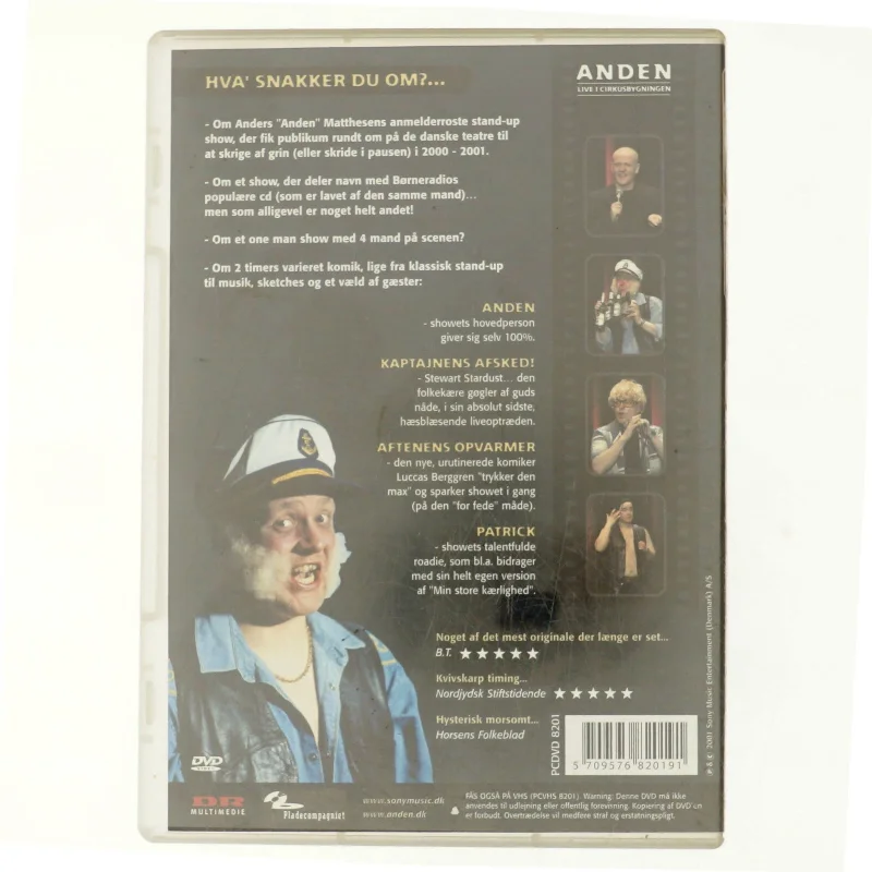 Anden Live I Cirkusbygningen