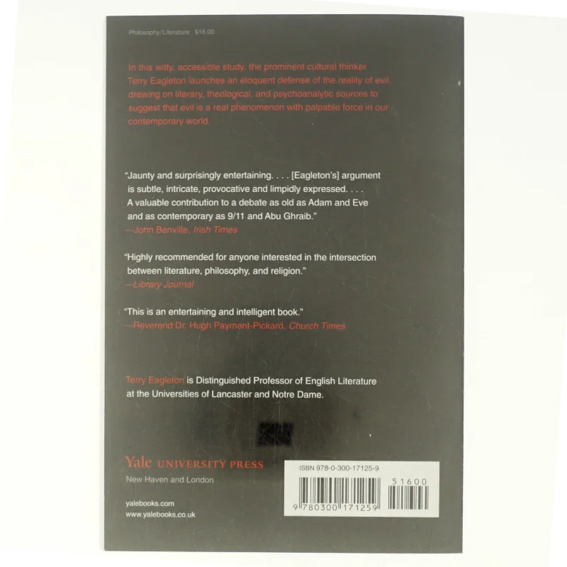 On Evil af Terry Eagleton (Bog)