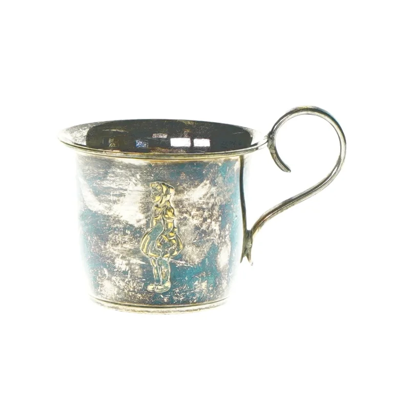 Messing kop med motiv og navn: Mona 