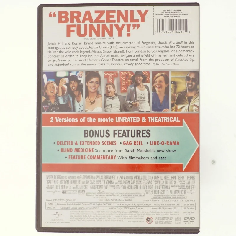 Get him to the greek