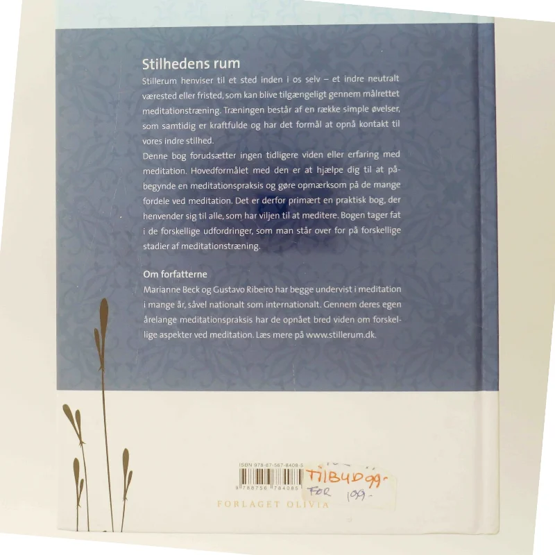 Stillerum : lær at meditere (Bog)
