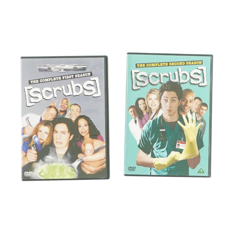 Scrubs sæson 1 og 2 (DVD)