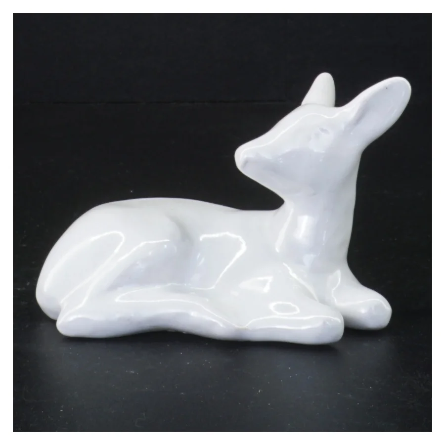 Porcelænsfigur af Rådyr (str. 14 x 9 cm)