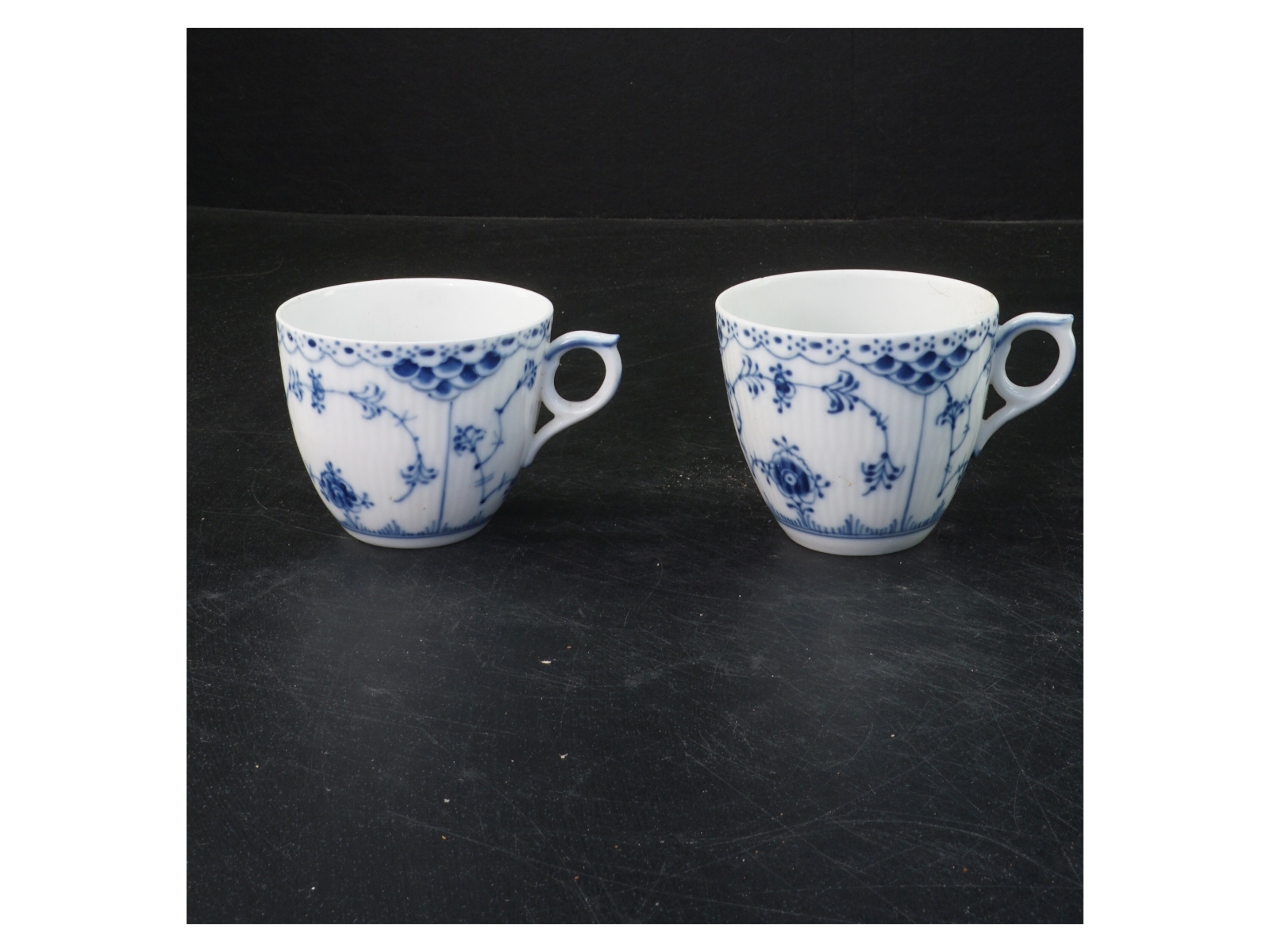 Mussel kaffekopper fra Royal Copenhagen (str. 6,5x8 cm)