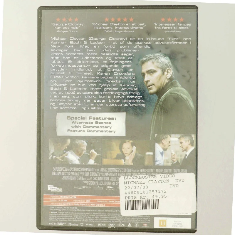 Michael Clayton DVD