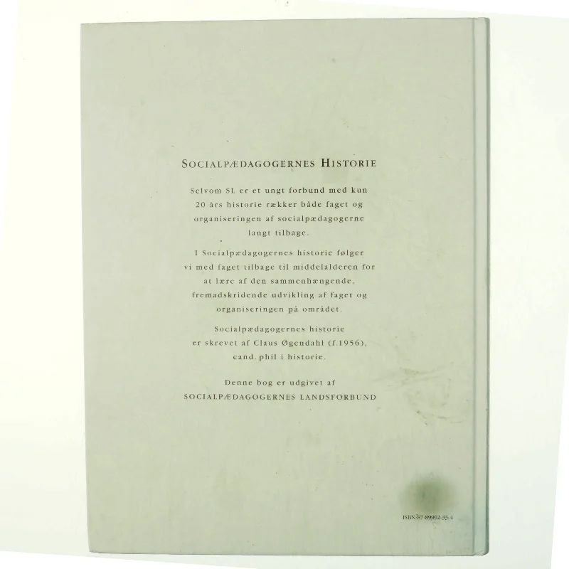 Socialpædagogernes Historie