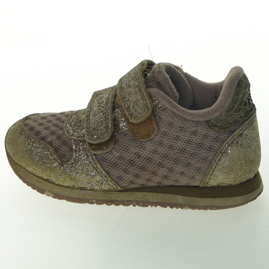 Børnesko med glimmer fra Woden (str. 28 )