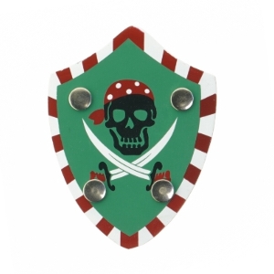 Pirat skjold til børn fra Magni (str. 26x12 cm)