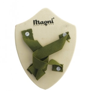 Pirat skjold til børn fra Magni (str. 26x12 cm)