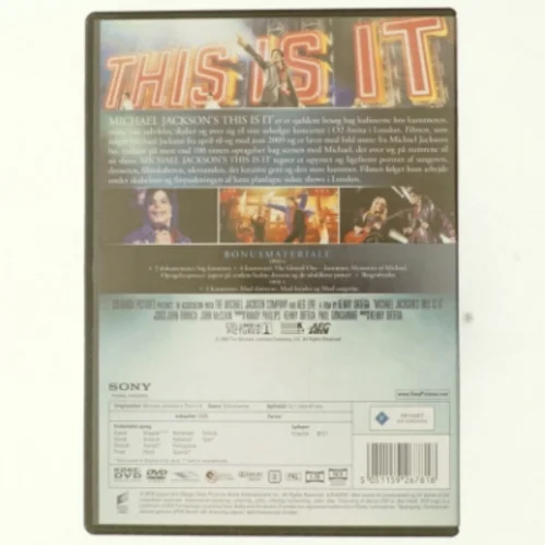 This is it, Michael Jackson