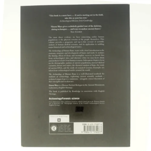 The Archaeology of Human Bones af Simon Mays (Bog)