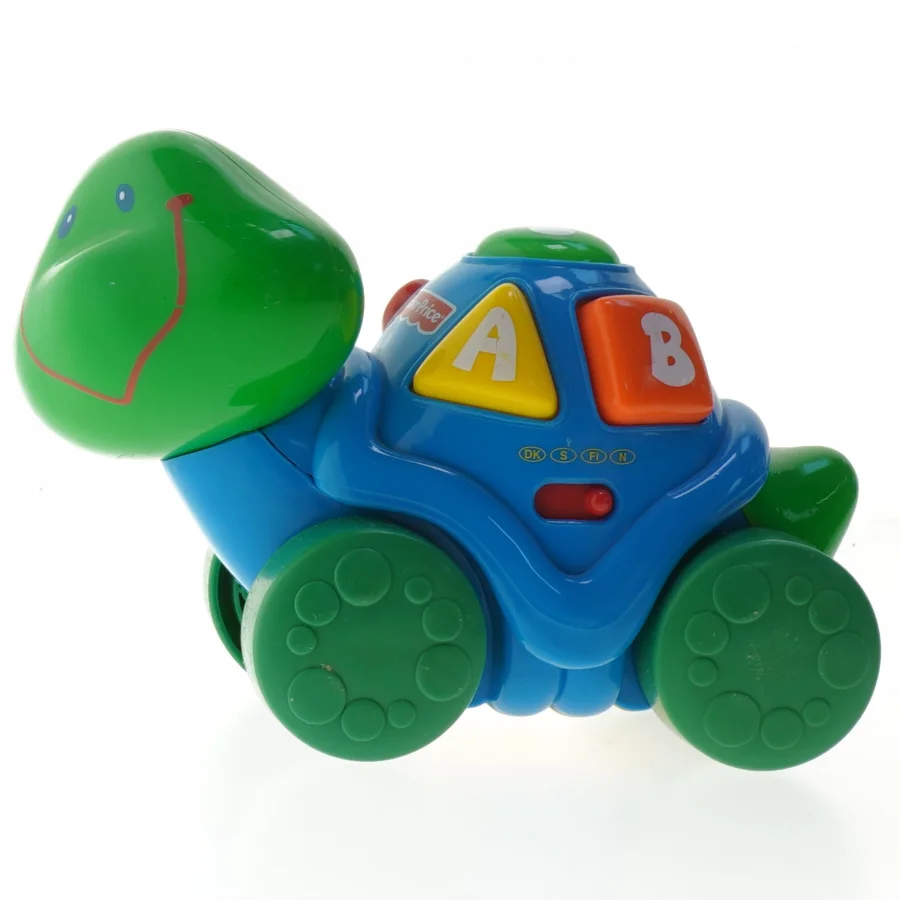 Legetøjsskildpadde på hjul fra Fisher Price (str. 21 cm)