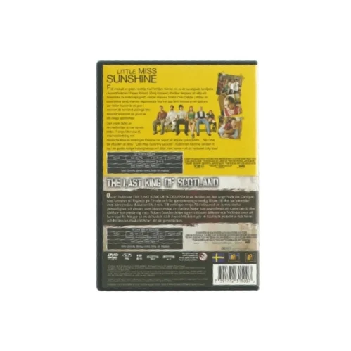 Little miss sunshine og the last king of Scotland (DVD)
