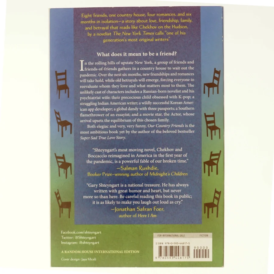 Our Country Friends af Gary Shteyngart (Bog)