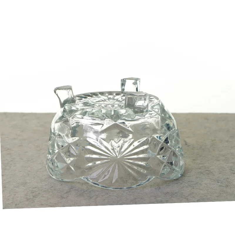 Krystal skål (str. 12 x 7 cm)