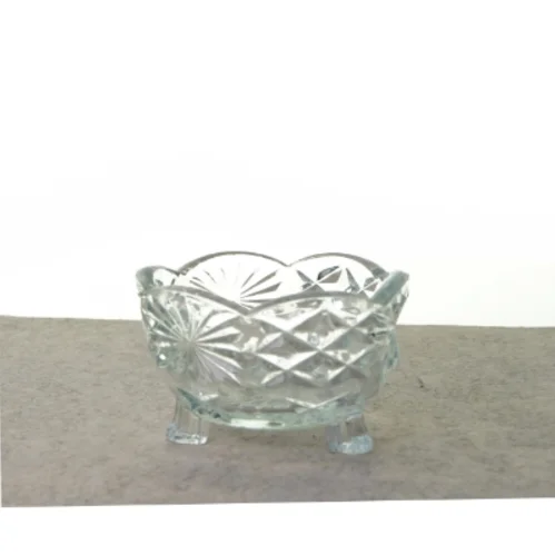 Krystal skål (str. 12 x 7 cm)