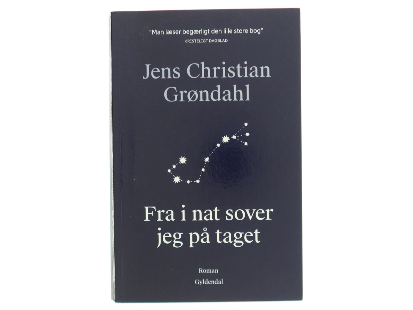 Fra i nat sover jeg på taget : roman af Jens Christian Grøndahl (Bog)