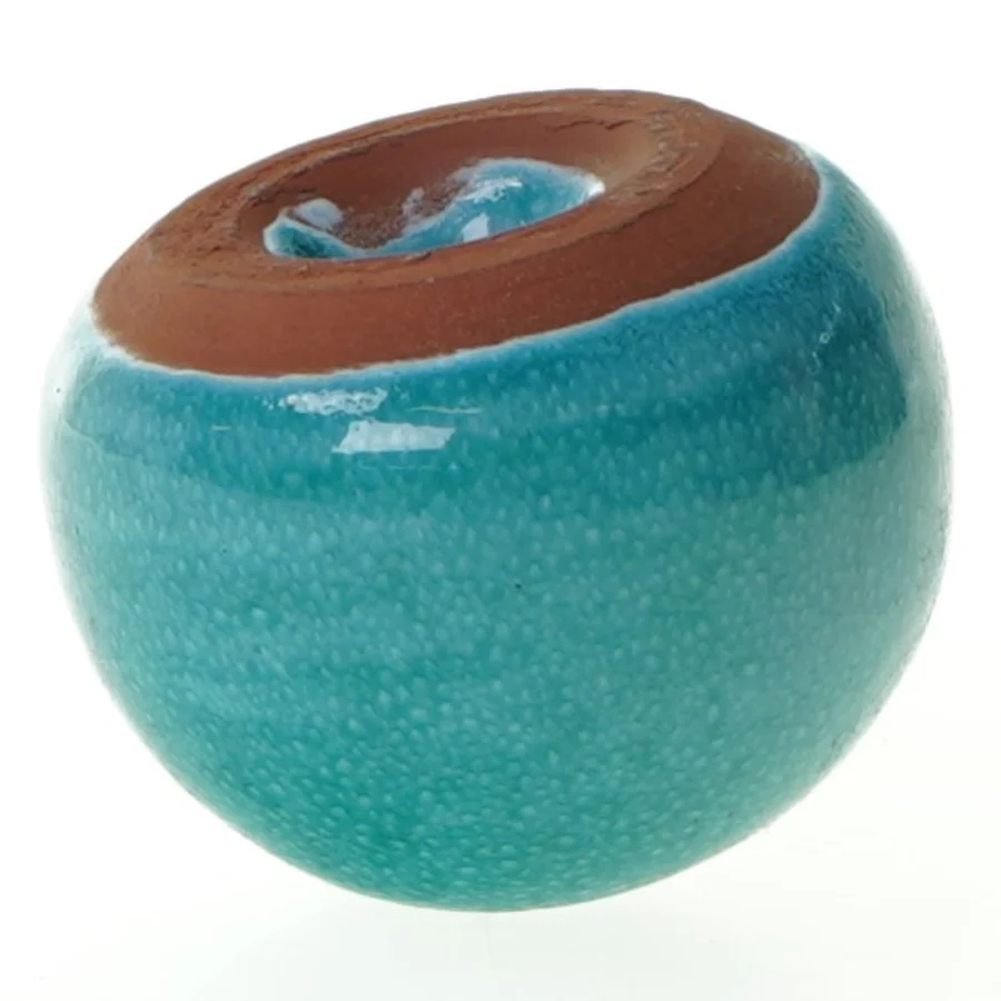 Dekorations kugle (str. 6 x 4 cm)
