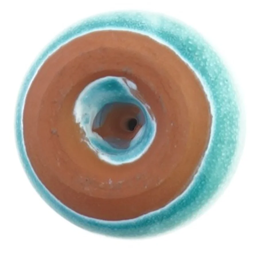 Dekorations kugle (str. 6 x 4 cm)