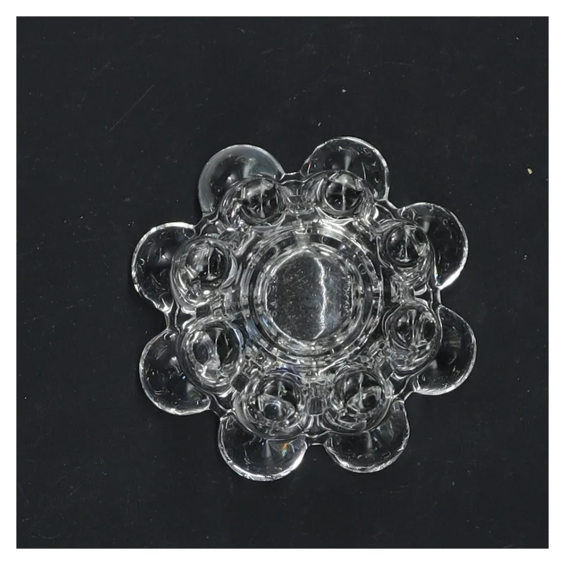 Glas lysestager, sæt med 4 fra Reims (str. 5 cm)