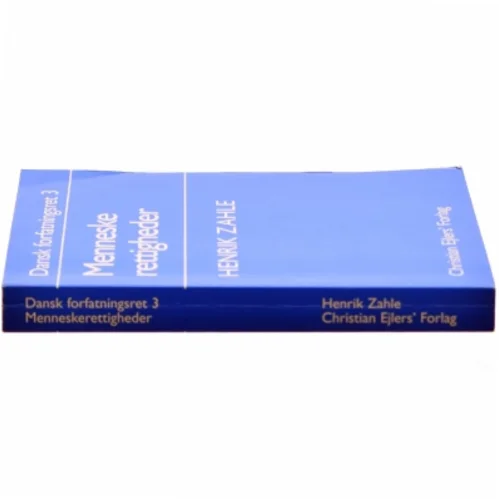 Dansk forfatningsret af Henrik Zahle (Bog)