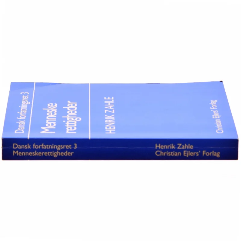 Dansk forfatningsret af Henrik Zahle (Bog)