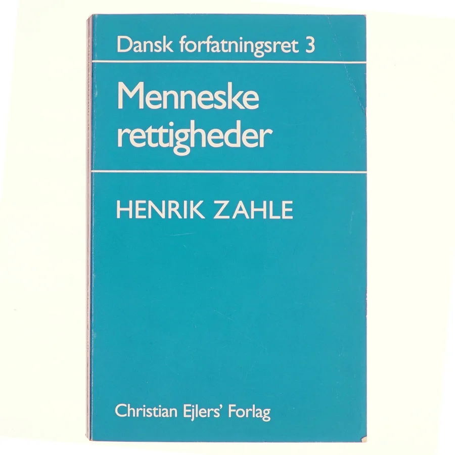 Dansk forfatningsret af Henrik Zahle (Bog)