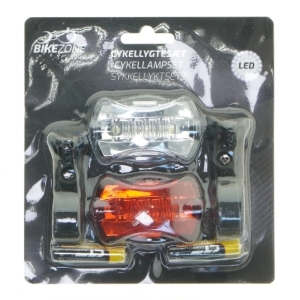 LED Cykellygtesæt fra BikeZone