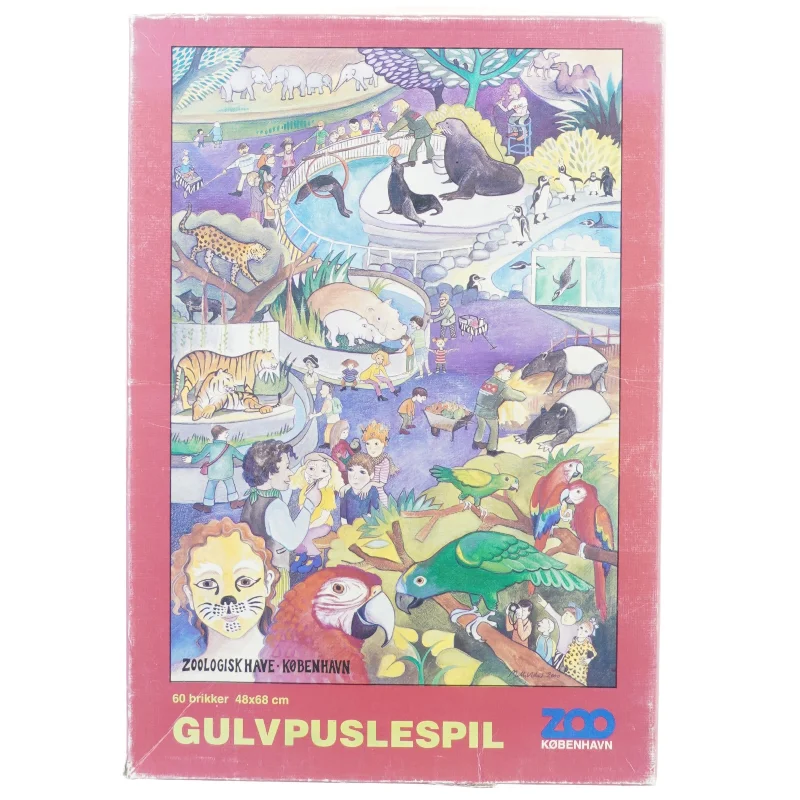 Puslespil fra Zoo København (str. 36 x 25 cm)
