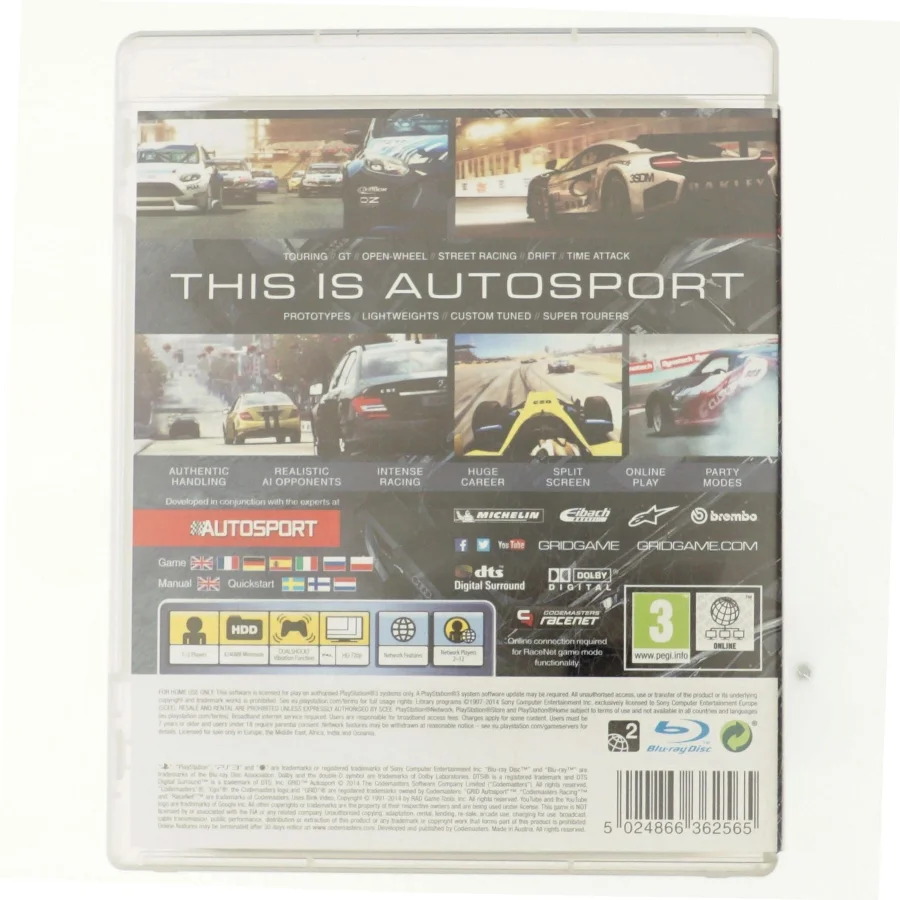 Grid autosport