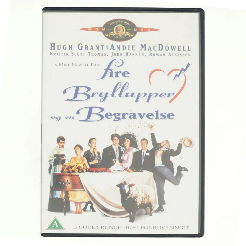 fire bryllupper og en begravelse