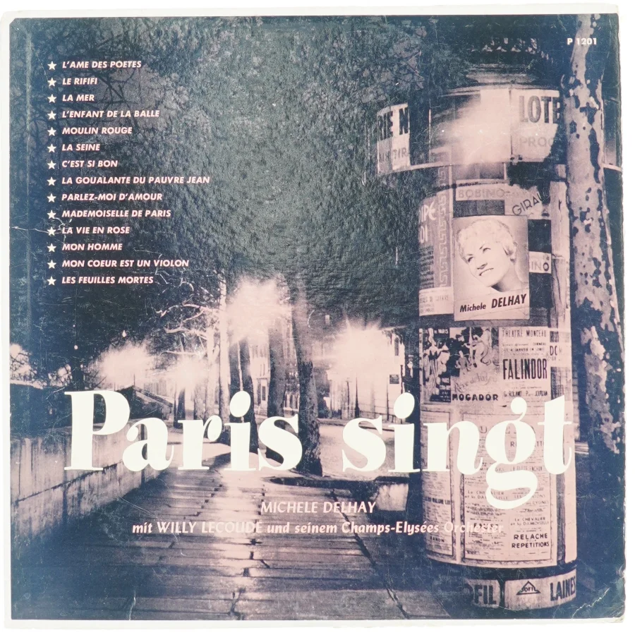 Michèle Delhay - Paris singt Vinyl LP