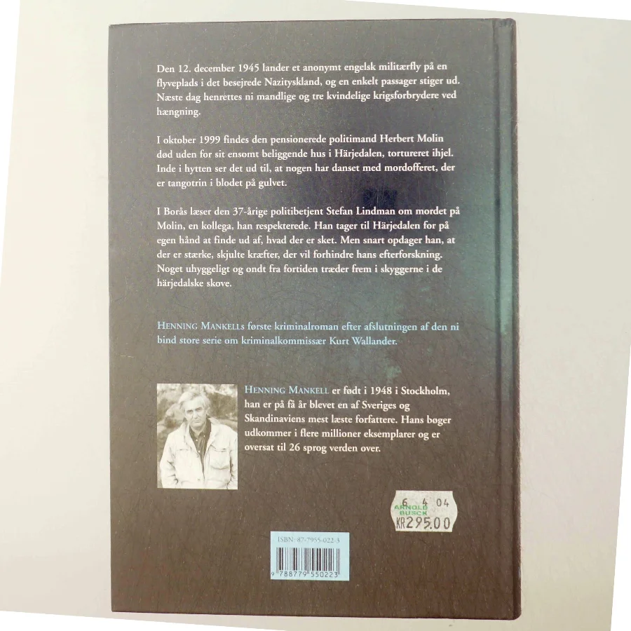 Danselærerens genkomst af Henning Mankell (Bog)